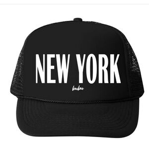 New York Black and White Baby Boy’s Baseball Cap